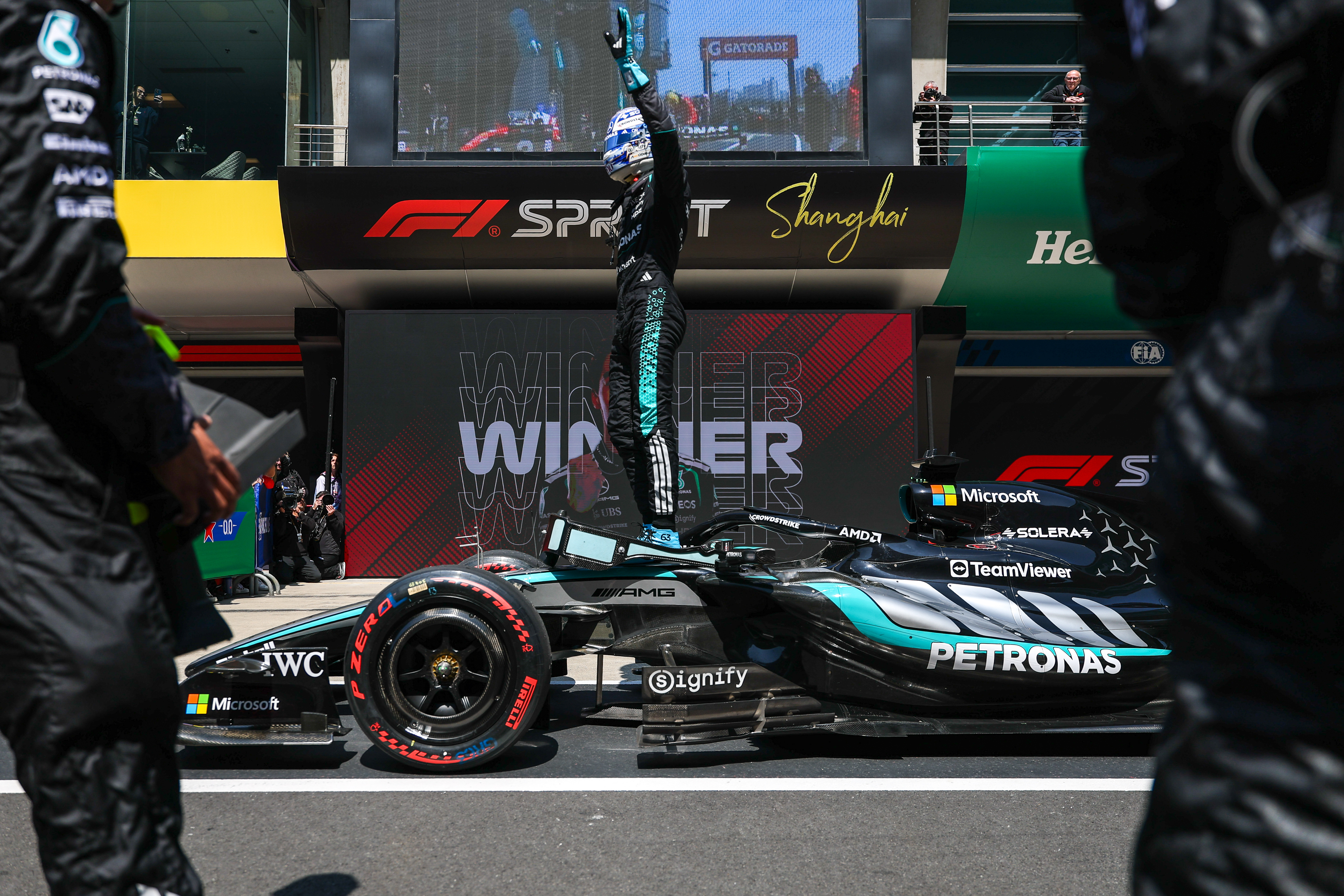 —f1中国大奖赛:冲刺赛赛况