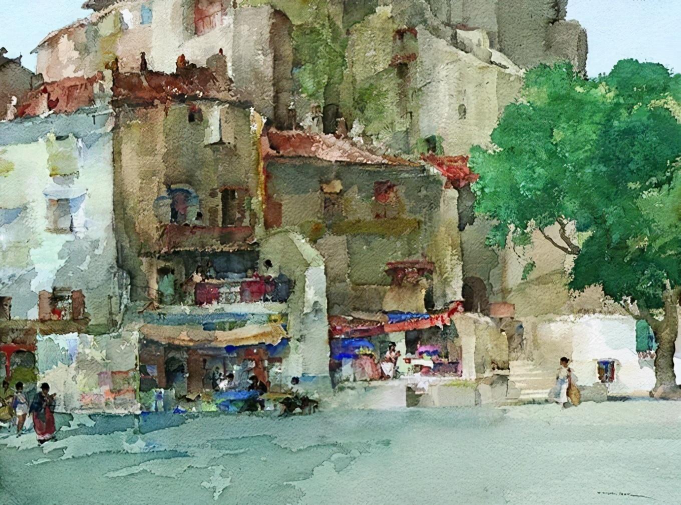 世界顶尖水彩大师,威廉·拉塞尔·弗林特的美女画作