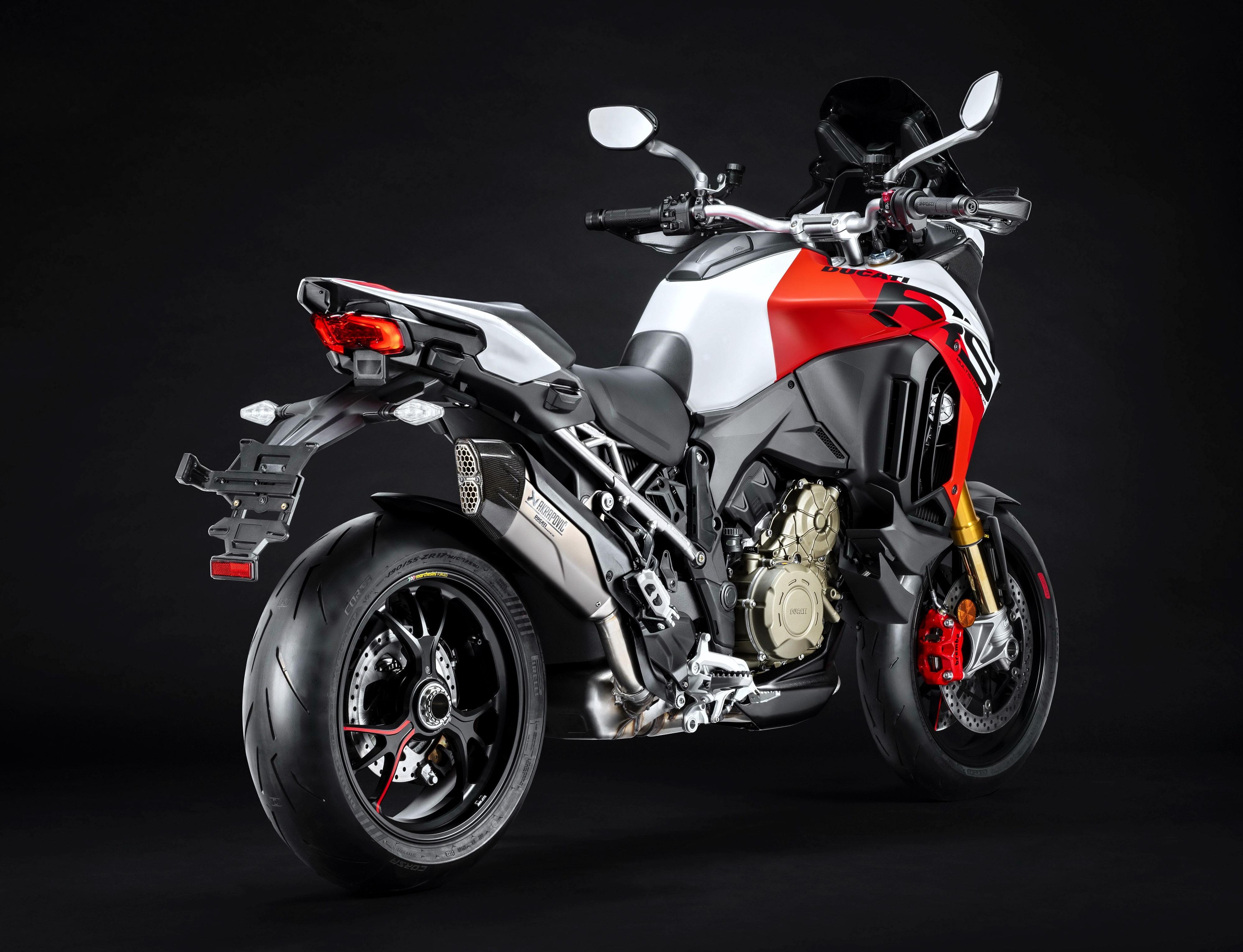 細節簡介:跑車的發動機,杜卡迪 2024 multistrada v4 rs