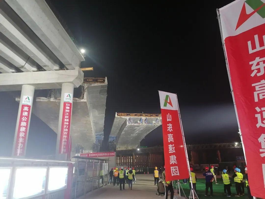 济南大东环转体桥成功转体!11月具备全线通车条件!