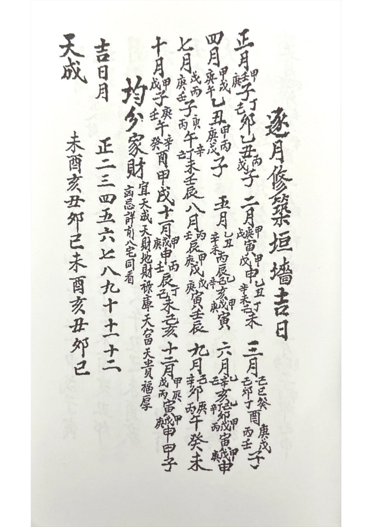 《杨公择日秘本全书》风水择日秘本古书籍