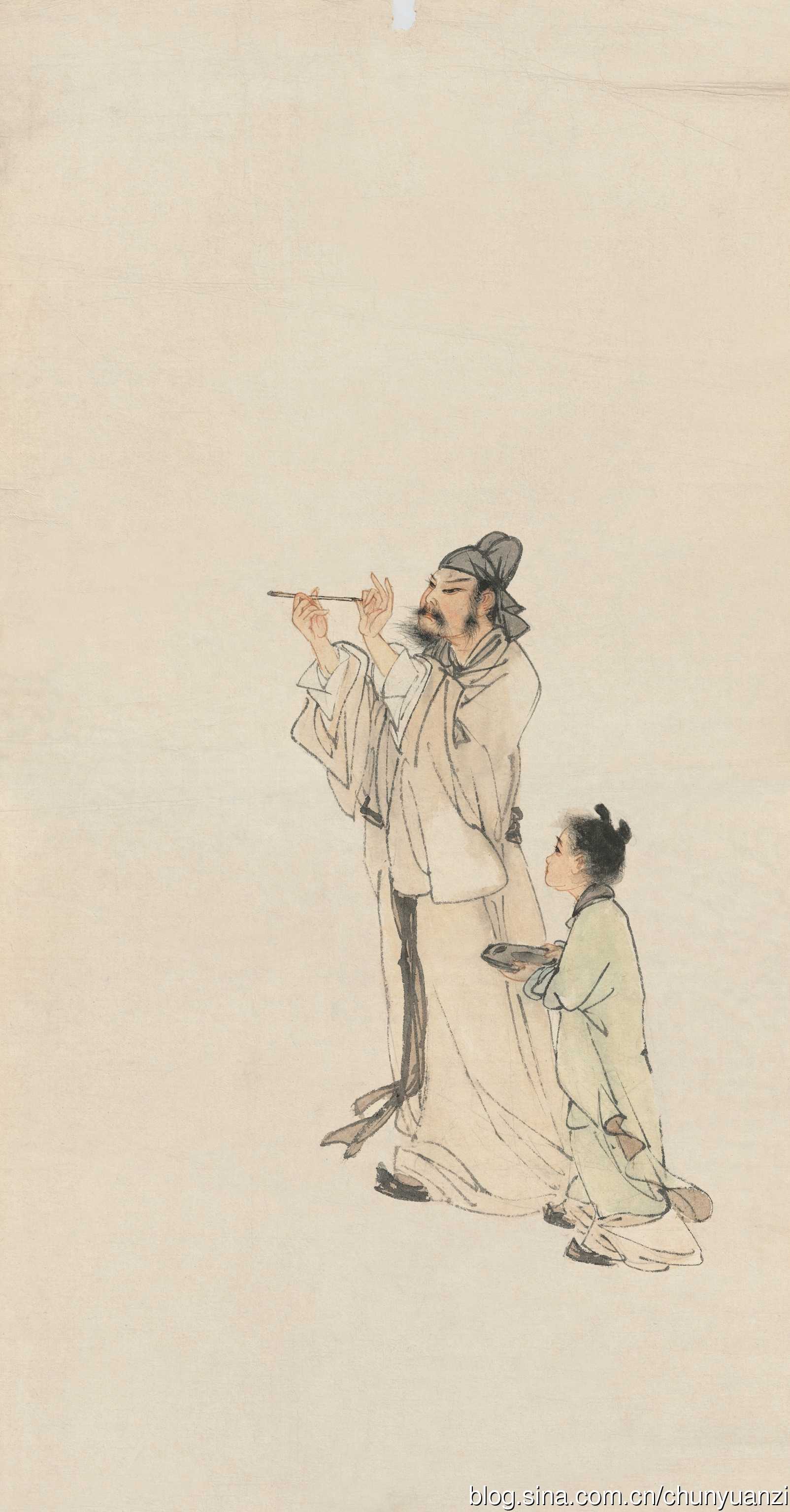 淡雅的色彩,墨彩交融的技巧