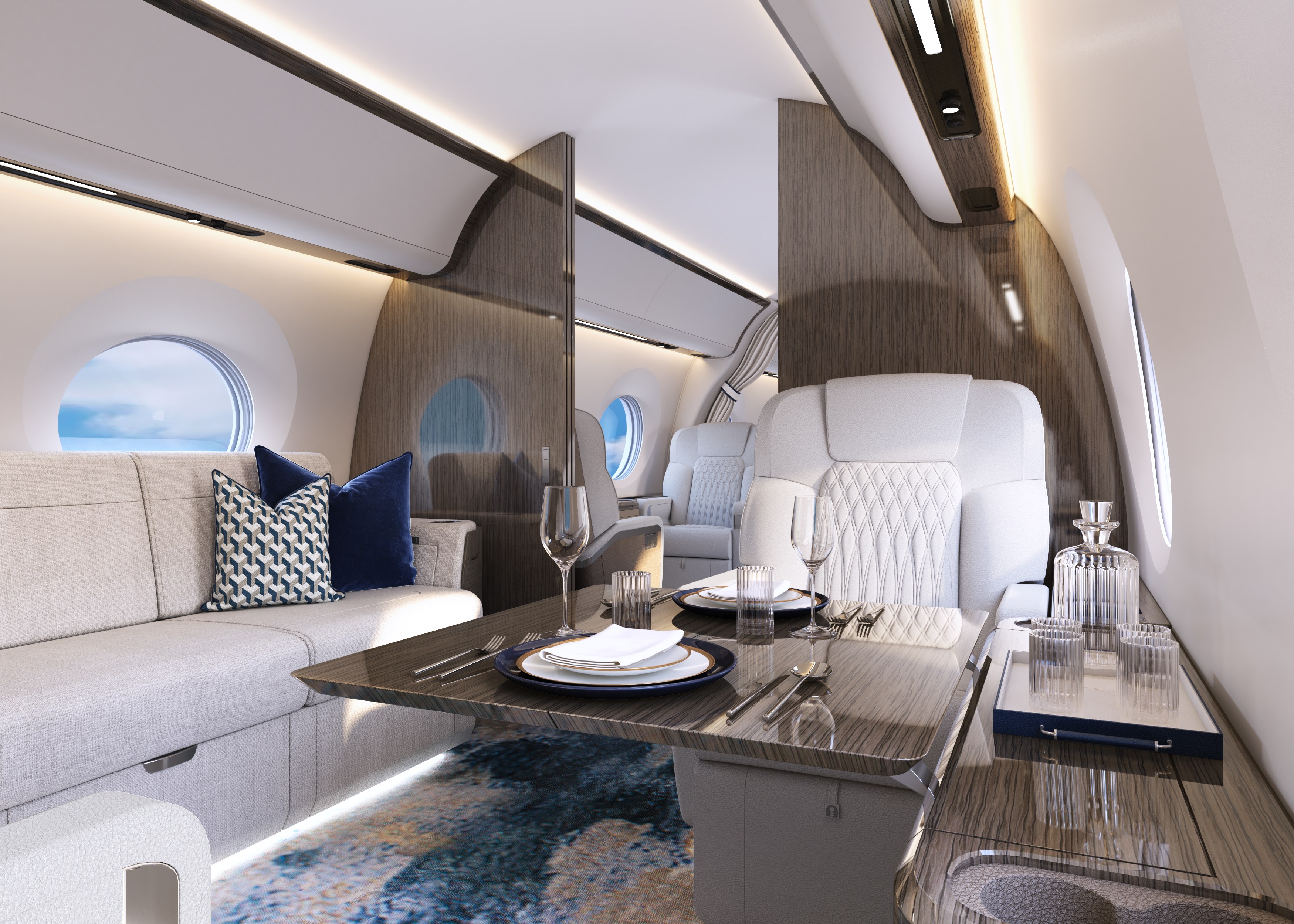 走进私人飞机和游艇室内设计的世界:亿万富豪们追求什么?