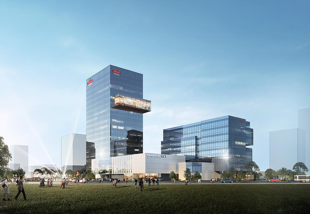 即墨蓝谷青岛啤酒研发创新基地规划图披露