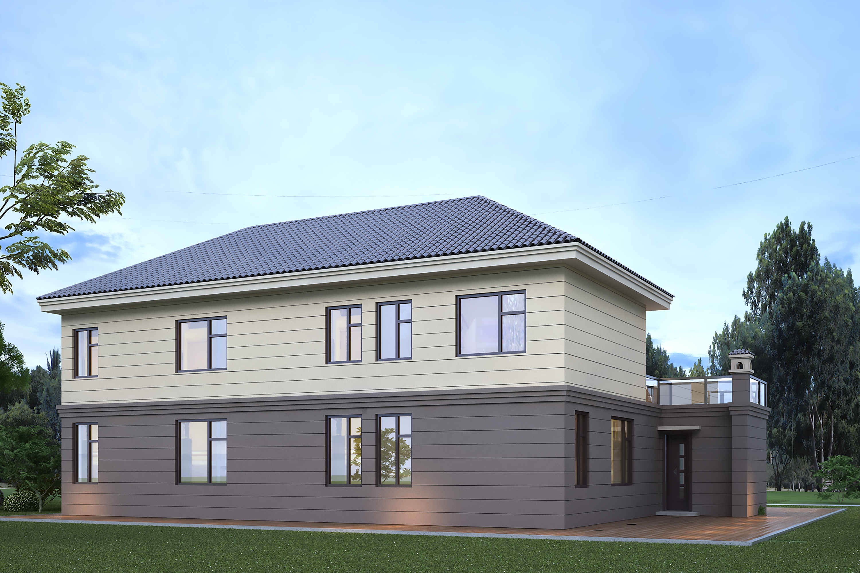 l型农村自建房,餐厨设偏房,干净卫生,你值得拥有!