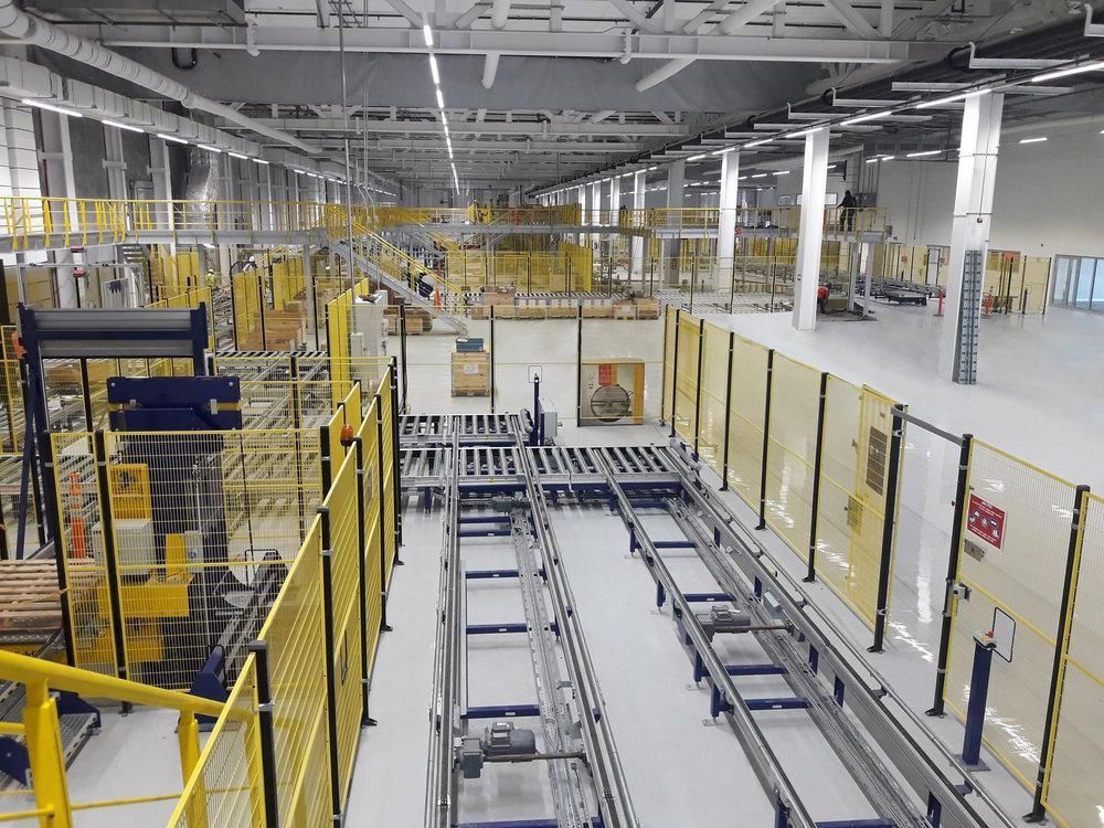 车间隔离围栏在食品加工行业的应用