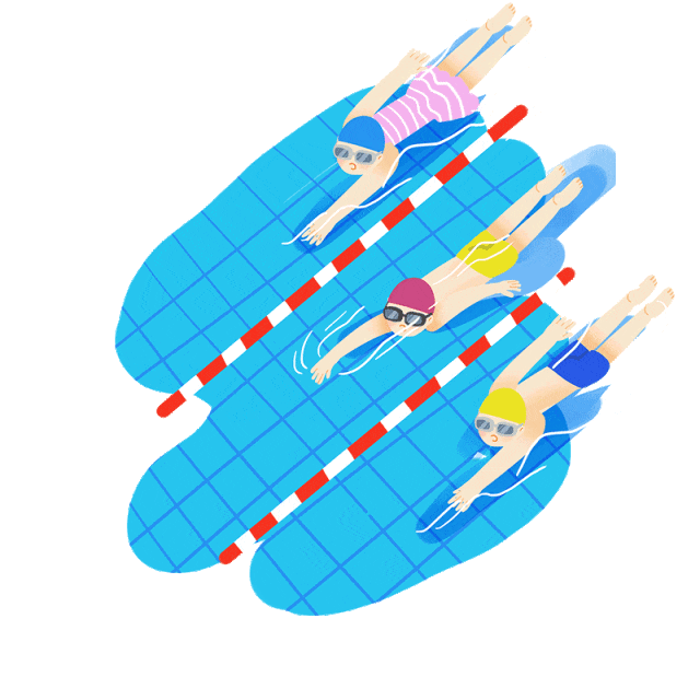 普陀区卫生健康系统第六届职工运动会游泳比赛燃情开赛