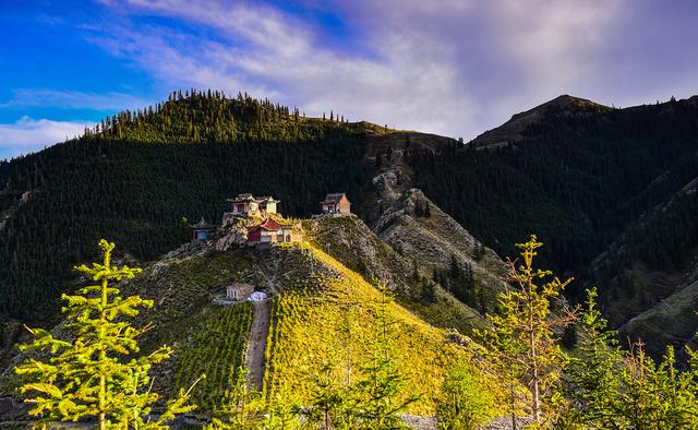 景泰:风光旖旎老虎山