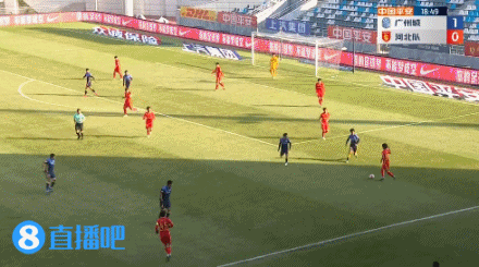 宋文杰传射常飞亚破门杨翼璇扳平比分_中超广州城对阵河北队比赛结果_中超-宋文杰传射吉列尔梅双响 广州城4-1河北