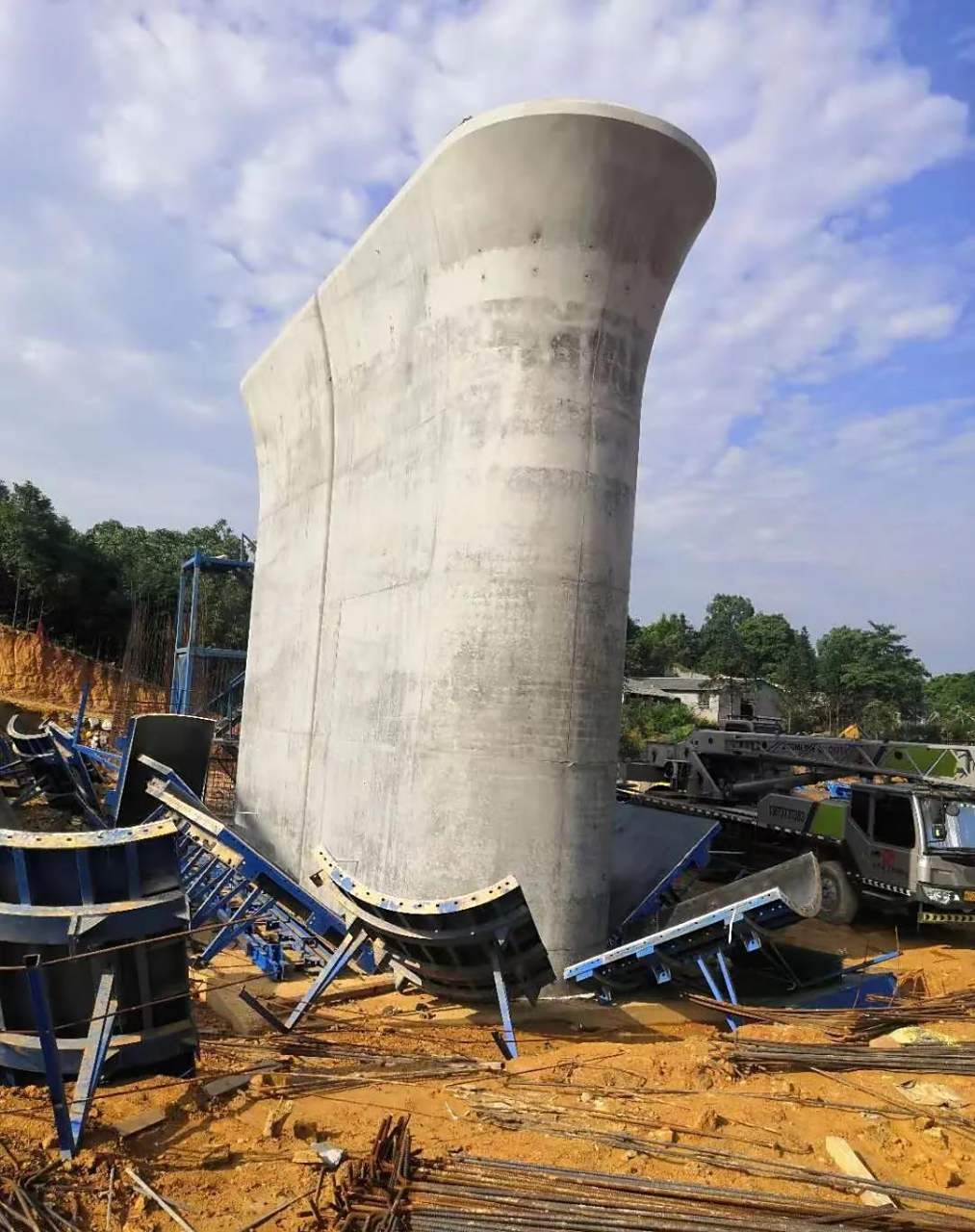 高铁桥梁下部结构"实心墩柱"工程,劳务清包工低于这个单价是要赔钱的.