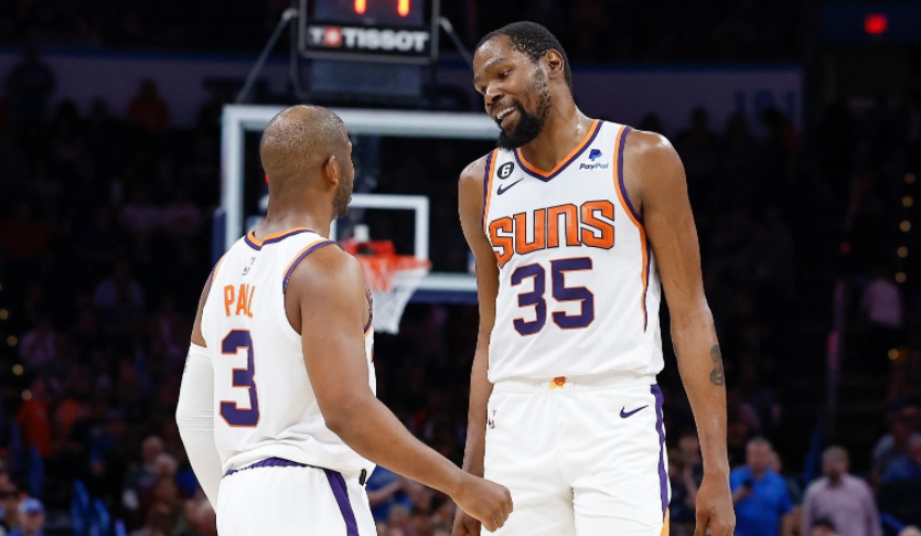 太阳队超级四巨头表现出色,杜兰特和保罗领衔,剑指nba冠军