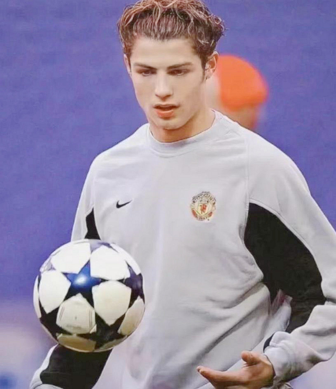 c罗年轻时的脸,鲜肉