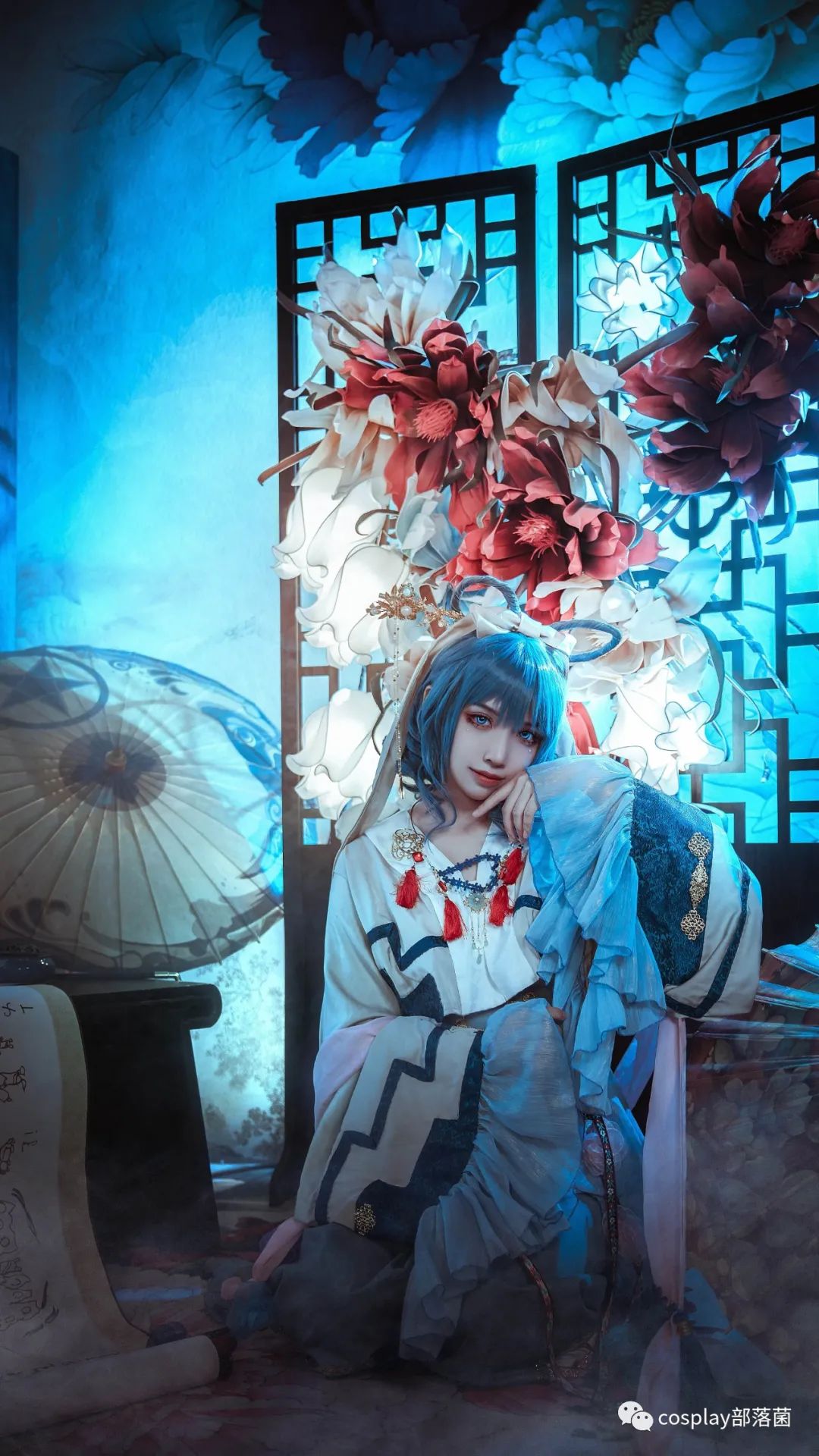 cos:东方project霍青娥cos正片@钰