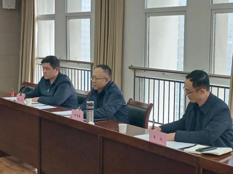 省国有股权营运管理有限公司总经理何建春到昌达集团调研座谈