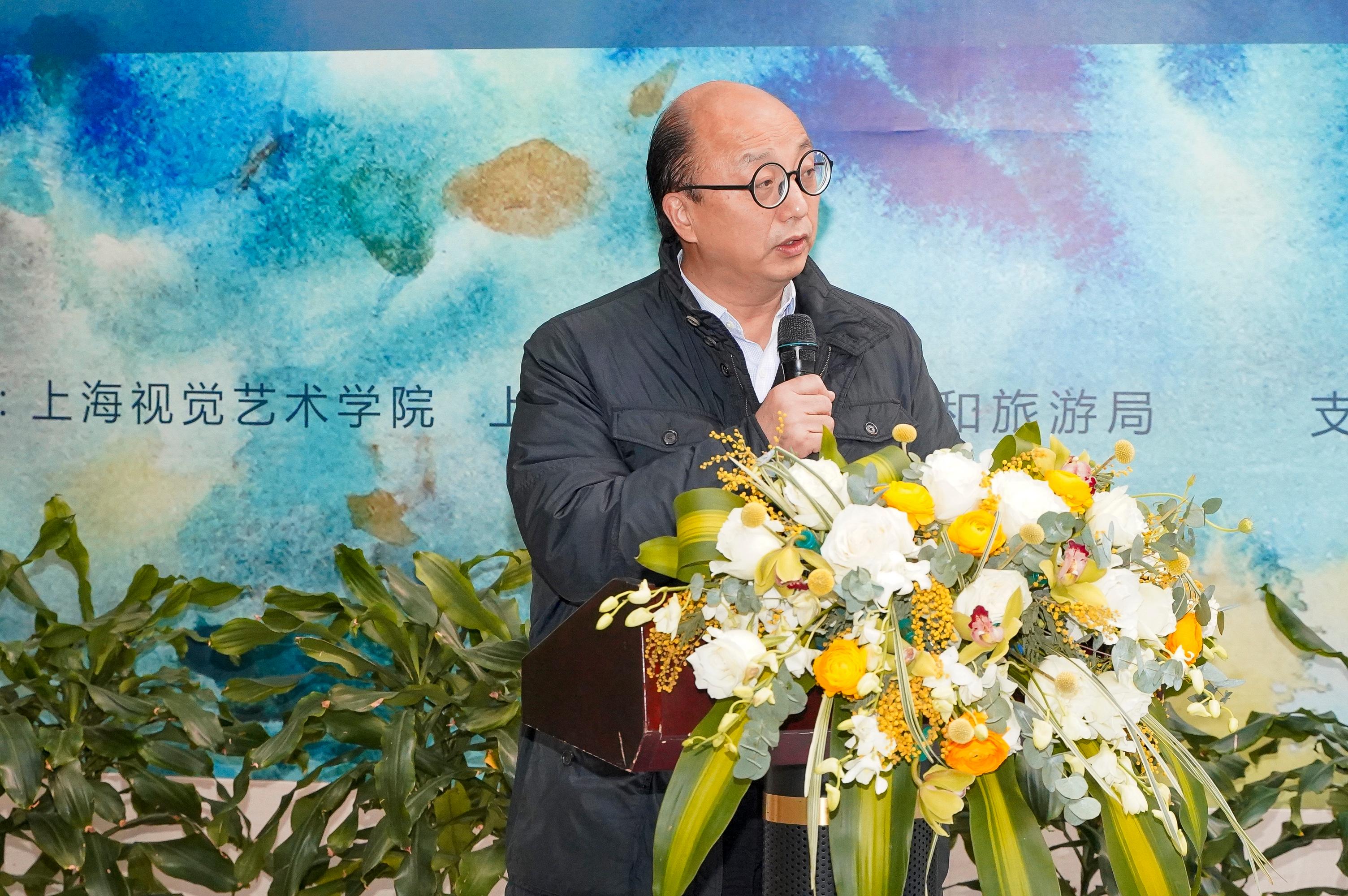 安静,自然,诗性,张同水彩画展于上海松江美术馆开展