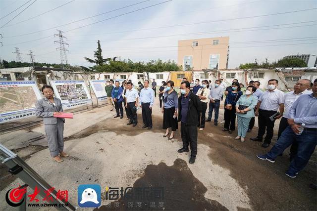 青岛市李沧区虎山路街道召开城市更新和城市建设项目观摩暨招商引资