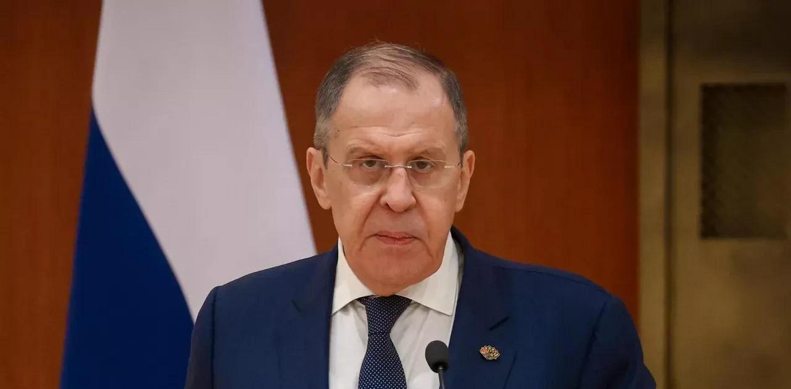 俄罗斯外交部长谢尔盖·拉夫罗夫周二评论以色列代表团的离场决定时