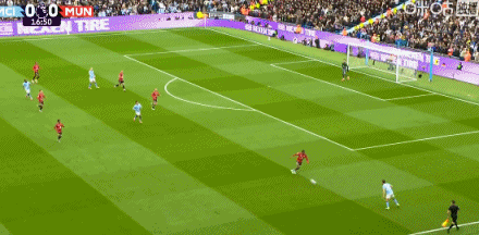 曼城3比0完胜曼联 曼城瓜帅收获曼市德比第十胜 哈兰德福登多库_曼市德比蓝月亮笑到最后 数据支持打出大比分