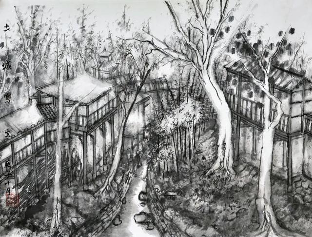 青年画家陈子恆山水作品欣赏—念依草堂第278期