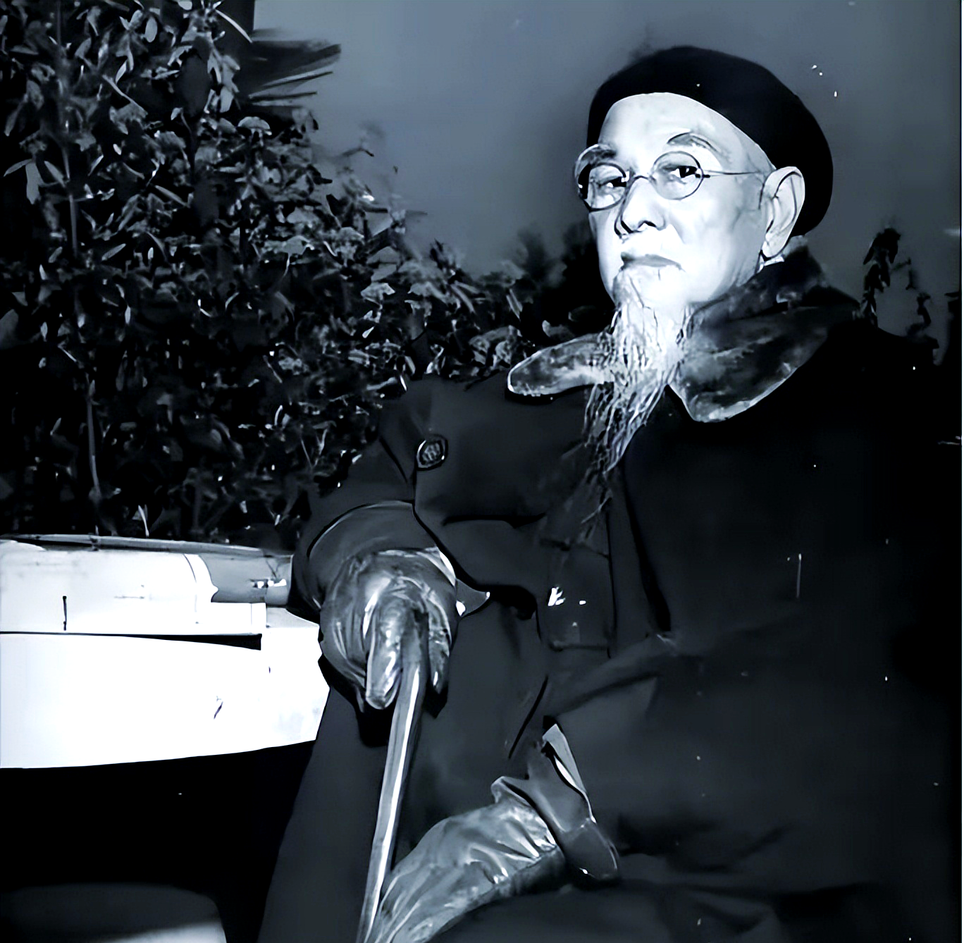 抗战时期低调元首林森的传奇与奉献