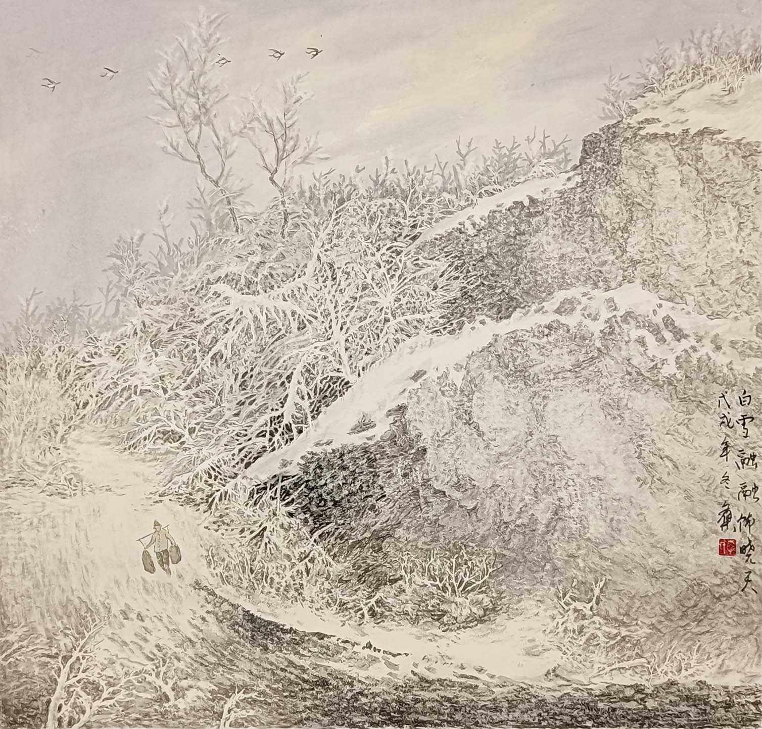 砚田心耕乡村风骨——著名画家李文集作品欣赏