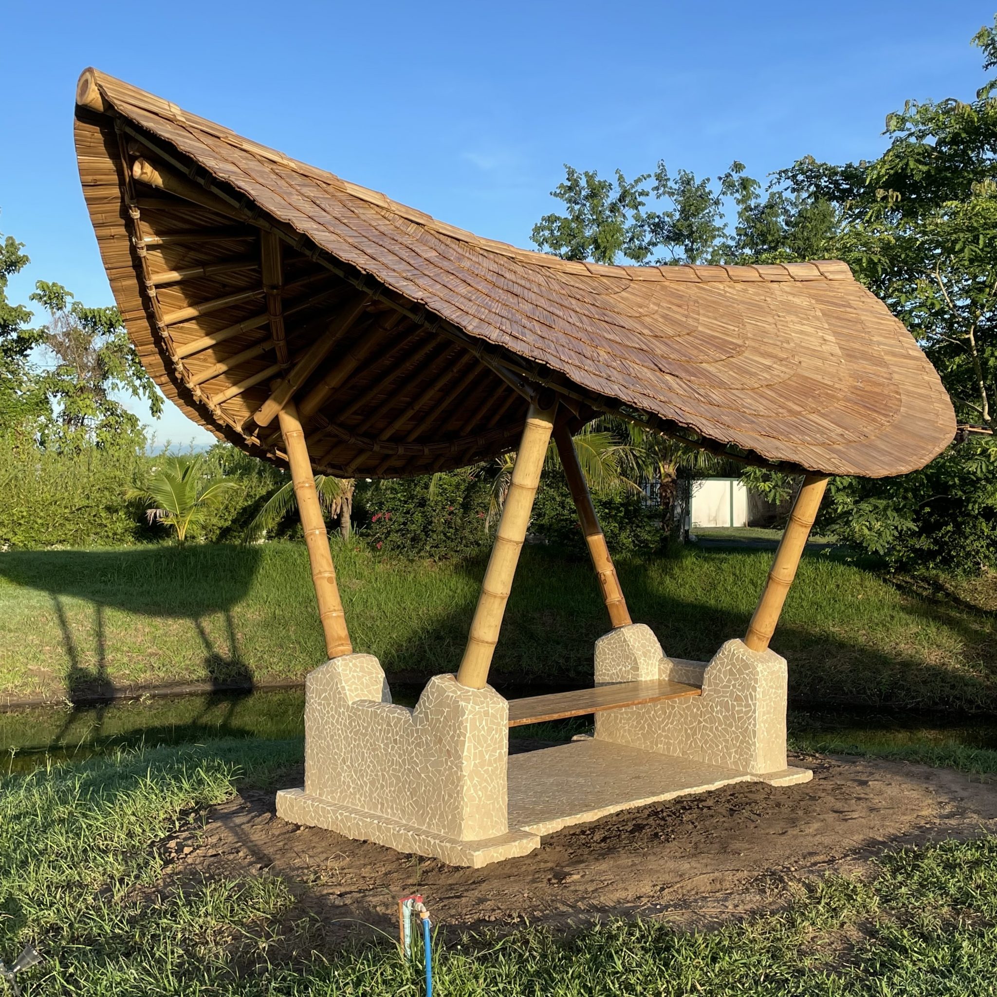 全球竹景观建筑案例 生态竹建筑 竹亭 竹廊(设计 建造)境道原竹