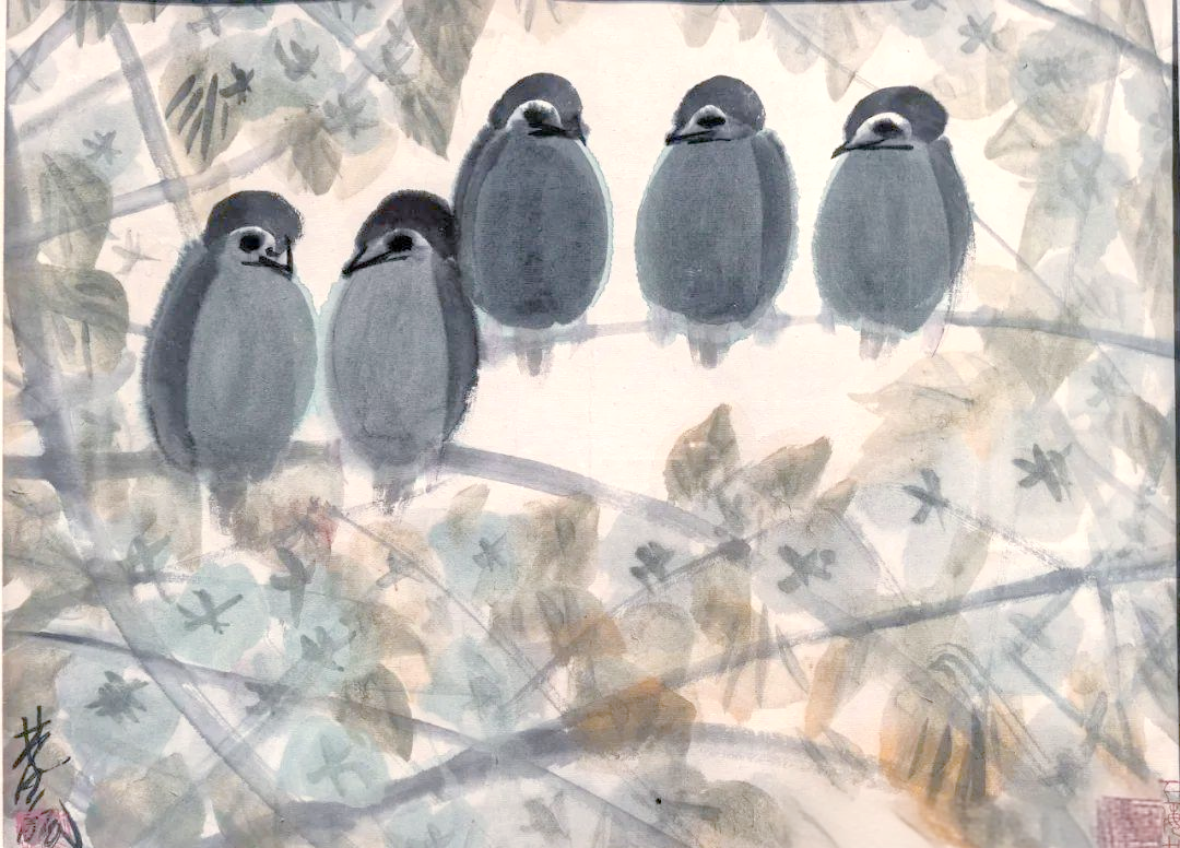 欣赏林风眠的多幅作品,感受其独特的美!