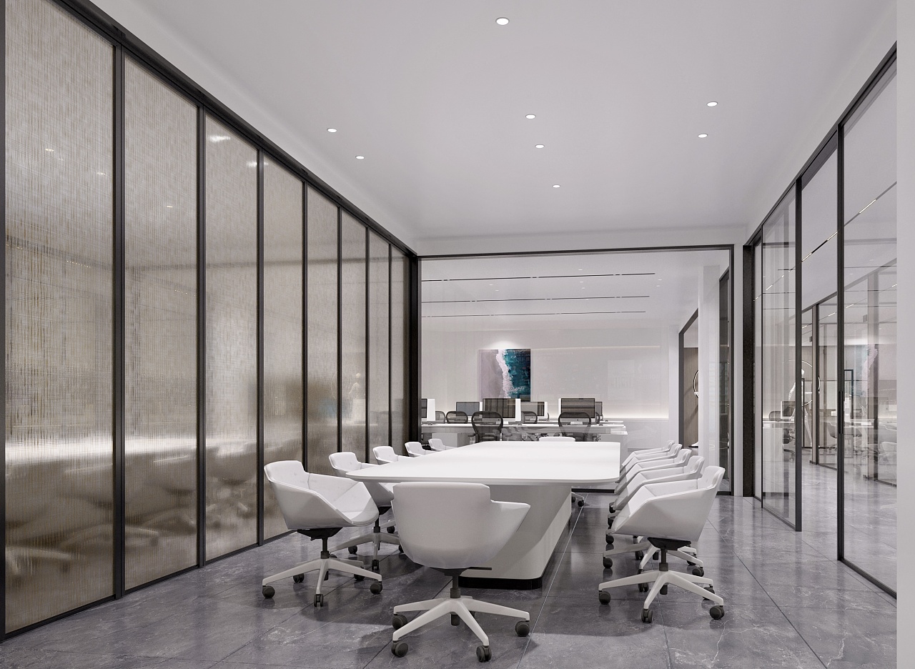 办公室装修效果图简约,办公室装饰图片大全