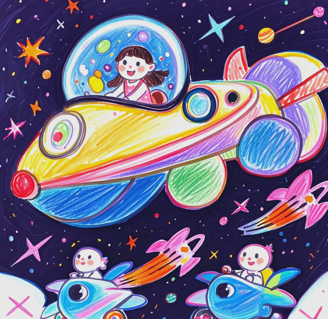 探索太空科幻世界:儿童绘画技巧与创意激发方法
