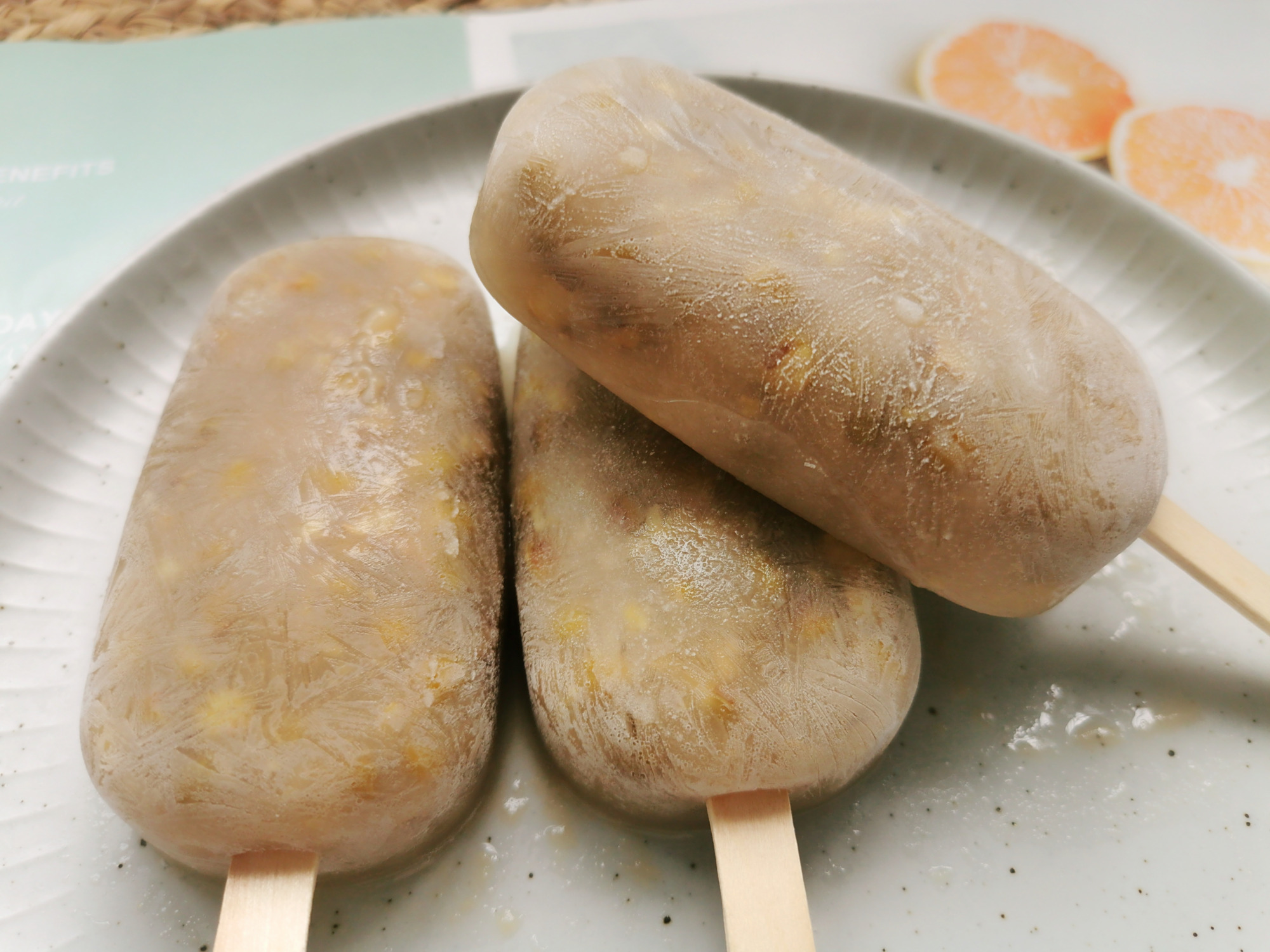 小时候最爱的绿豆冰棍,自己在家就能做,多加1种食材,软糯不硬