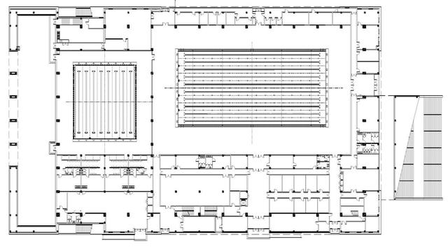 尋找最美的體育建築系列之-天津工業大學體育館,游泳館