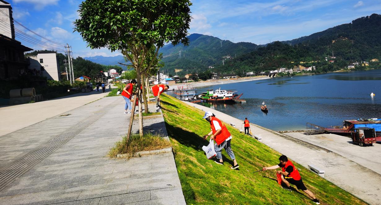 安化县平口镇:开展人居环境志愿活动 奋力建设宜居美丽乡村