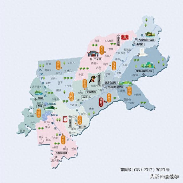 青冈县城区地图图片