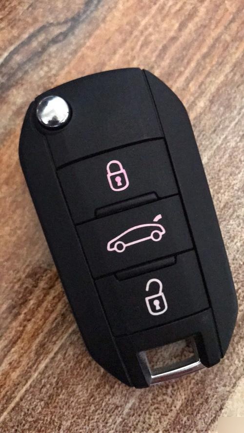 车钥匙上面三个图标代表什么