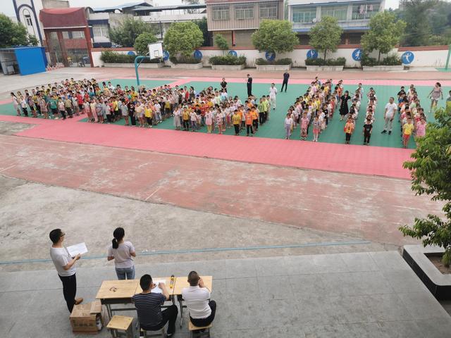 金秋播希望 扬帆启征程——广安市岳池县新场小学举行2020年秋季开学