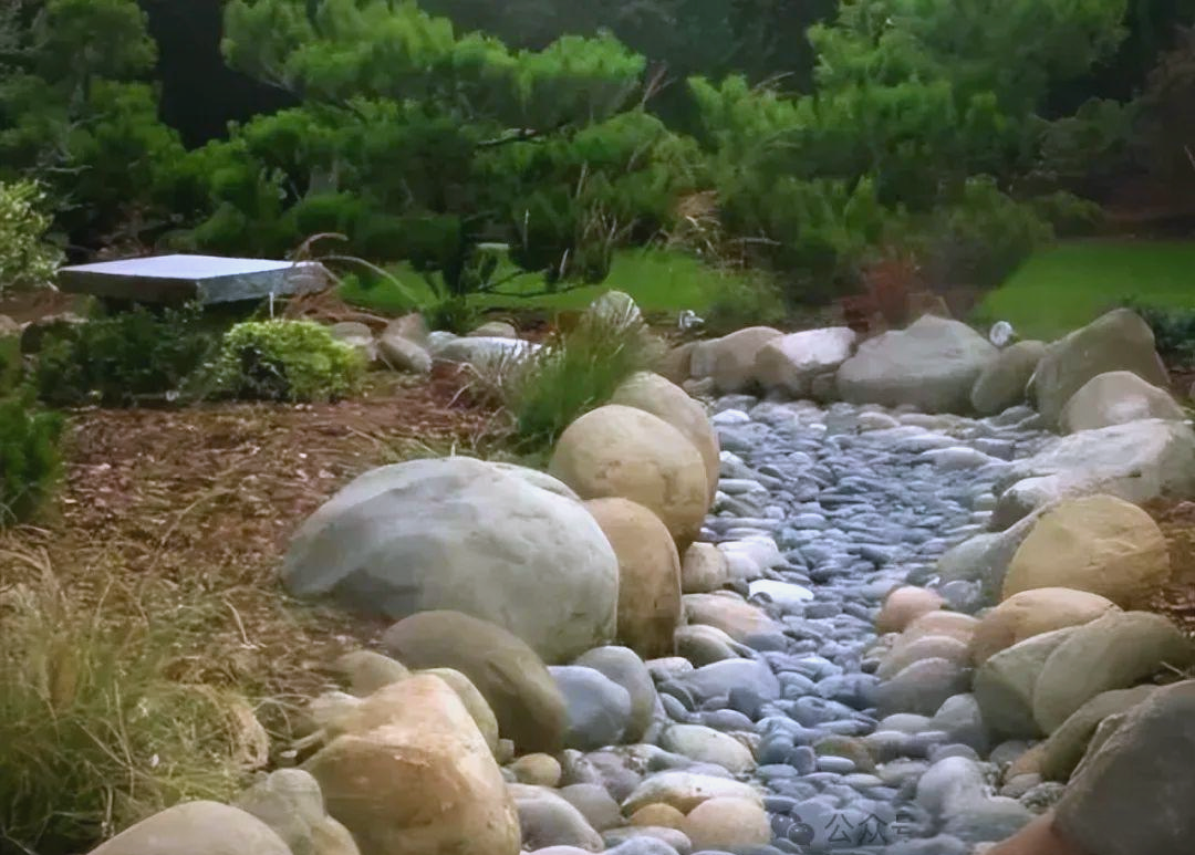 探索庭院旱溪景观的营造之道