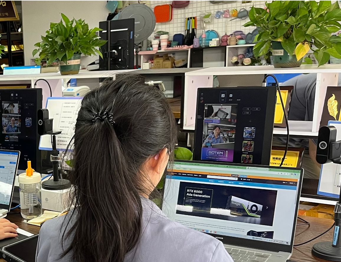 阿里国际站引入新技术 让外贸员在工位就能开播