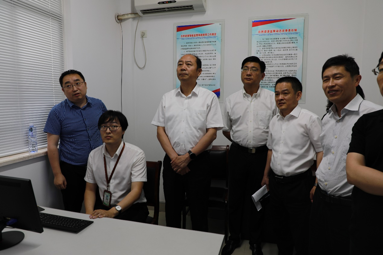 王永章在南通市调研自然资源执法工作