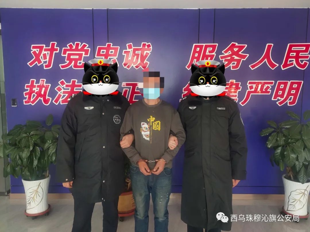 抓了!西乌旗公安局成功抓获一名在逃人员