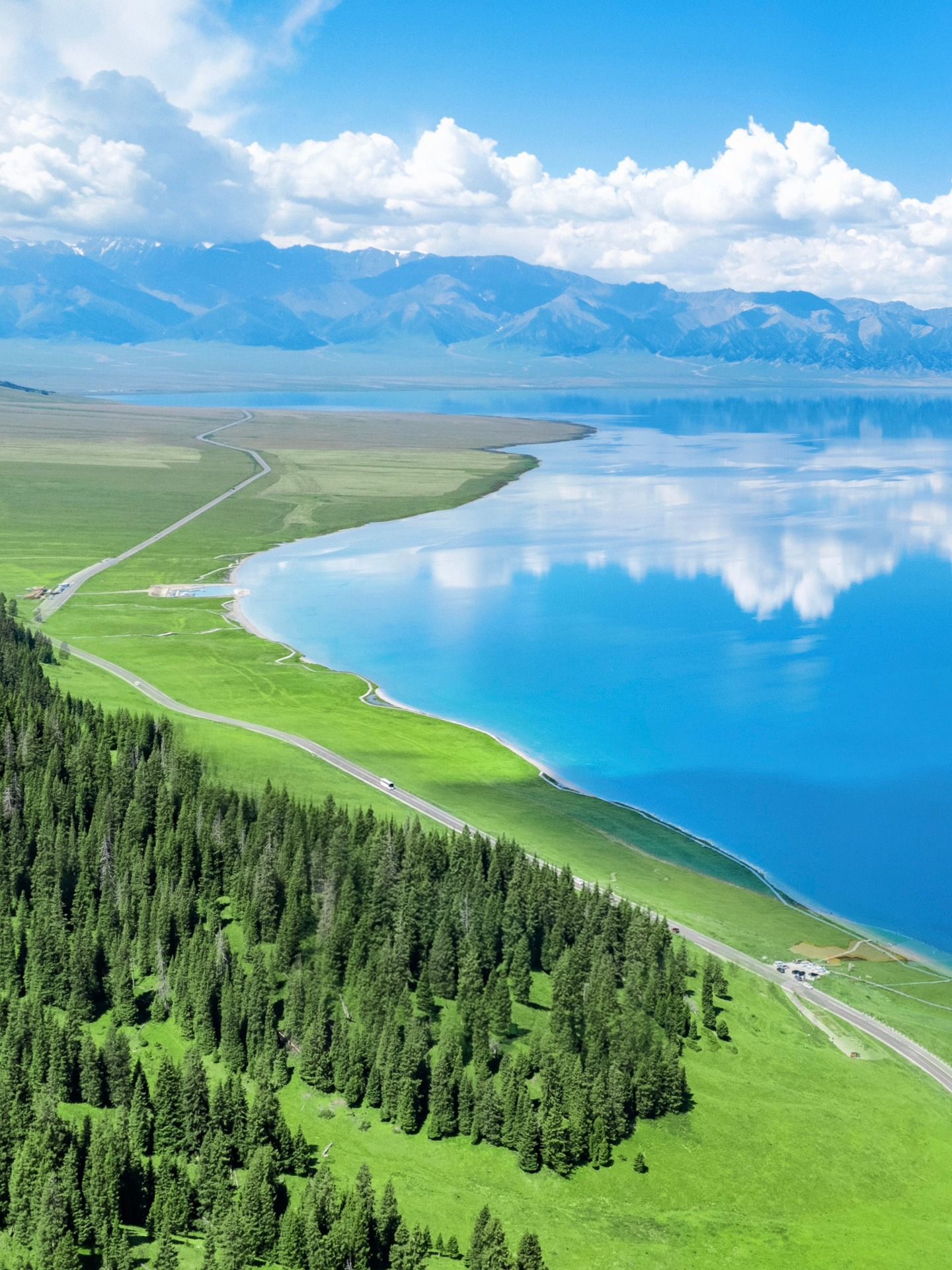美图欣赏——最美新疆赛里木湖