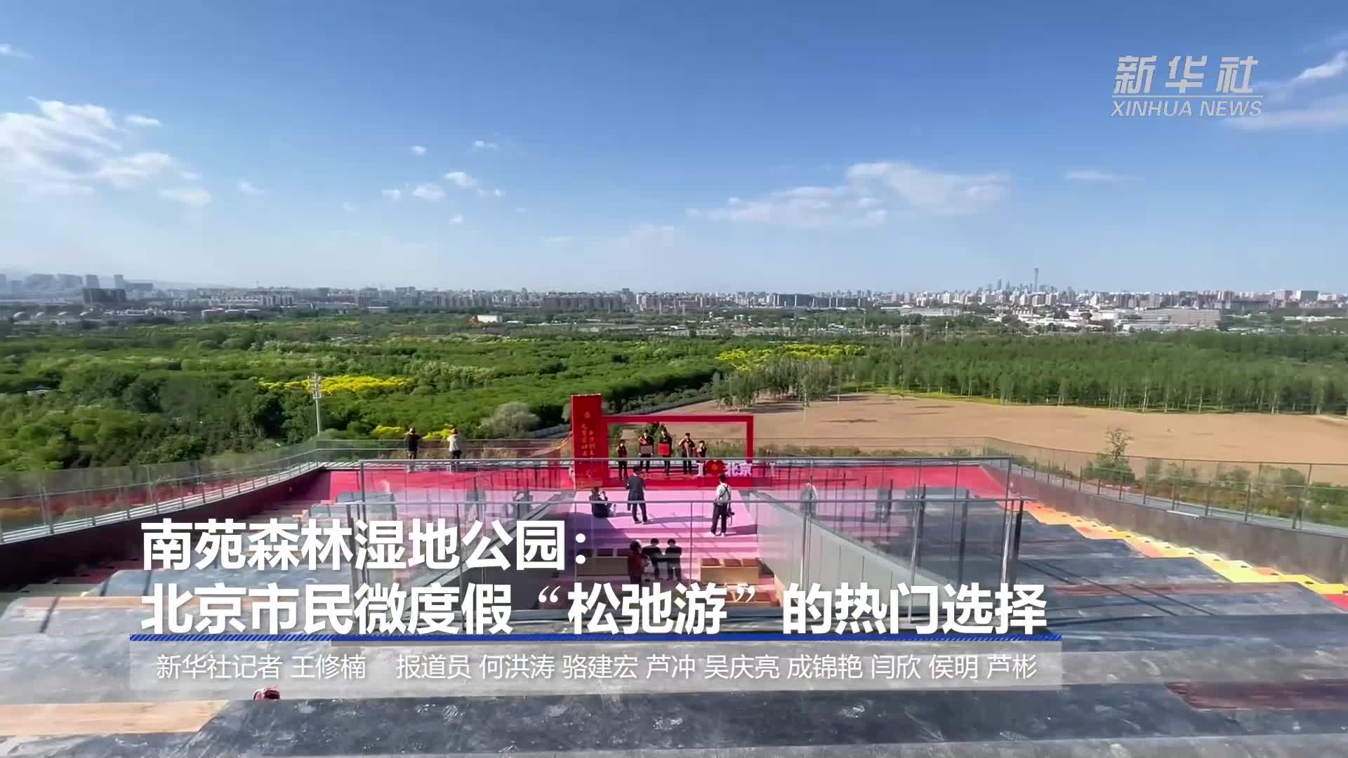 南苑森林湿地公园:北京市民微度假松弛游的热门选择