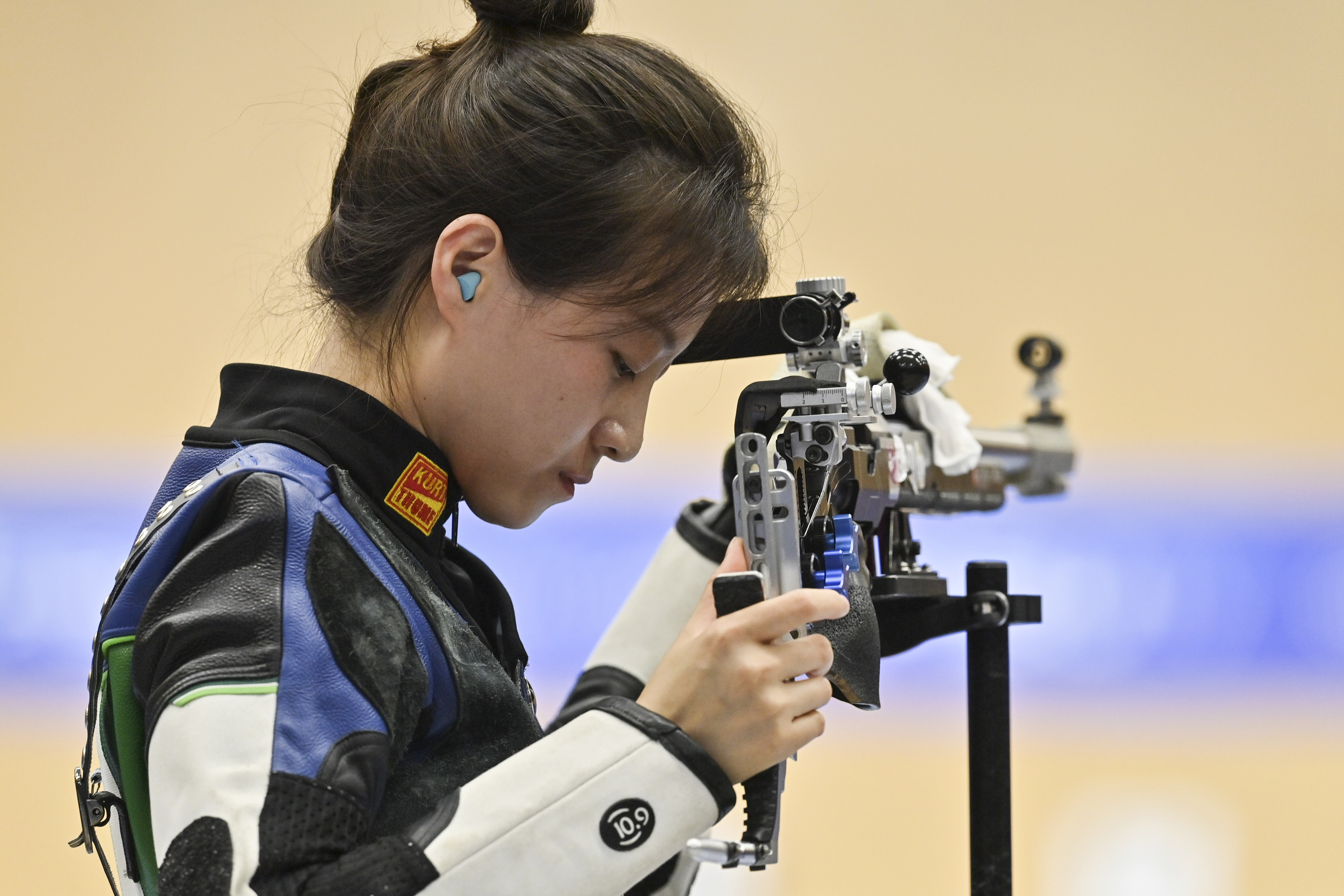 射击——女子50米步枪三种姿势:史梦瑶获第六名