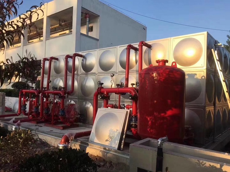 泵箱一体化消防泵站厂家现场安装