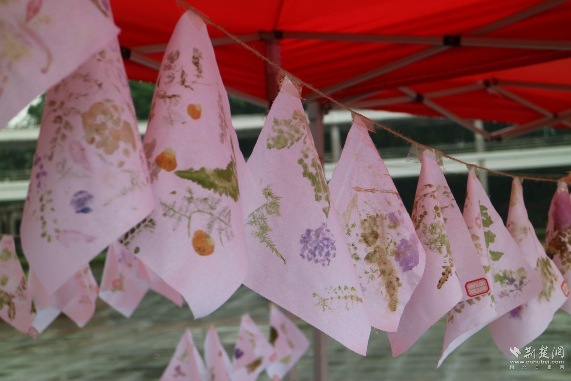 用植物拓染留明媚春色!湖北经济学院实施高校美育浸润行动