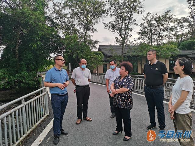 唐慧云深入东安调研畜禽养殖产业和农村人居环境整治工作