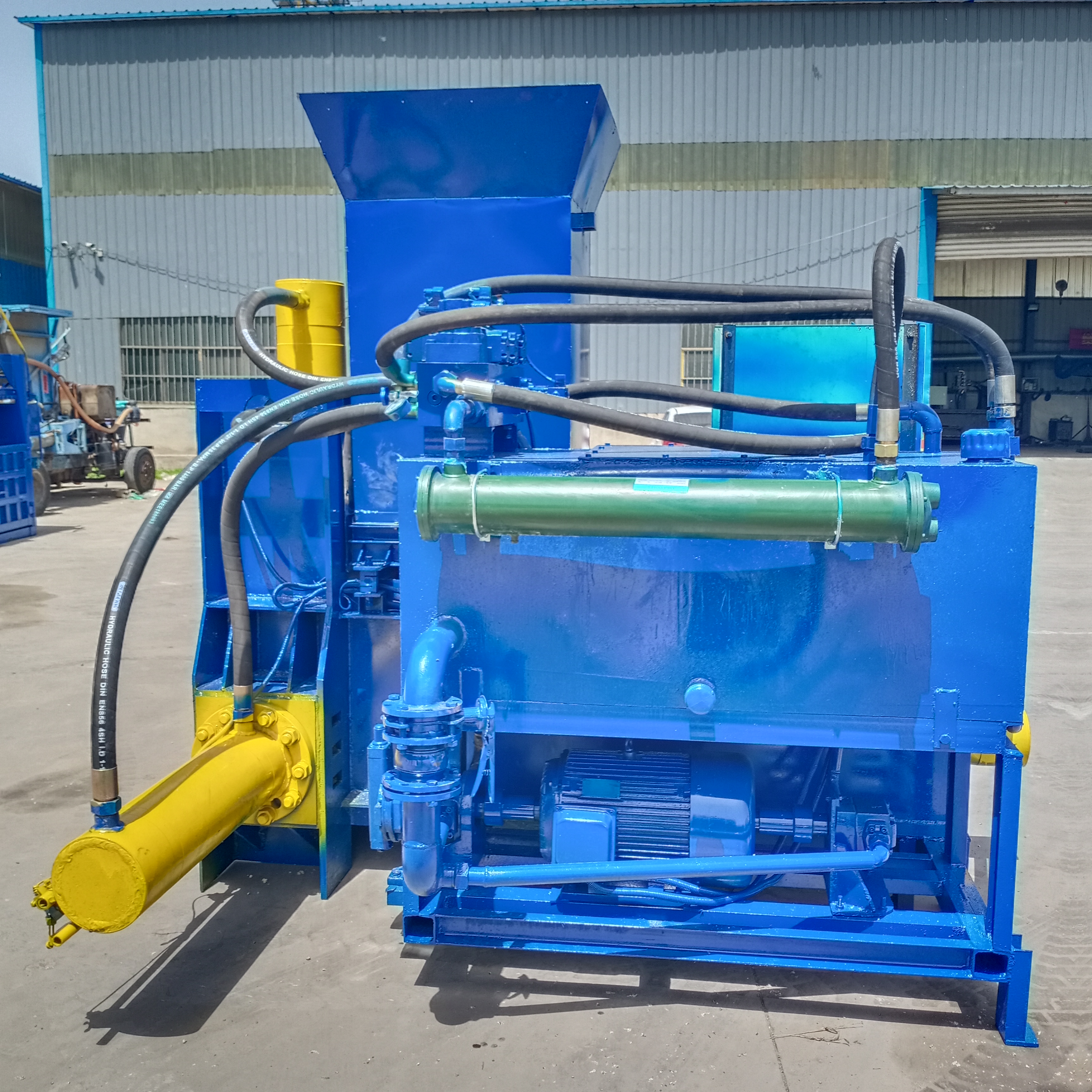 稻壳压块机 稻壳打包机 三缸系列