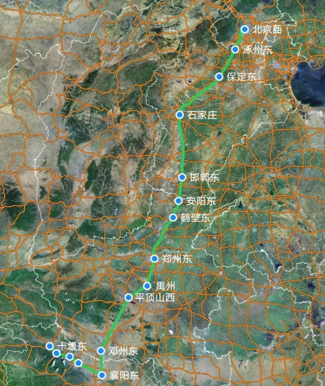 g1590次列车由十堰东至北京西,十堰唯一进京高铁