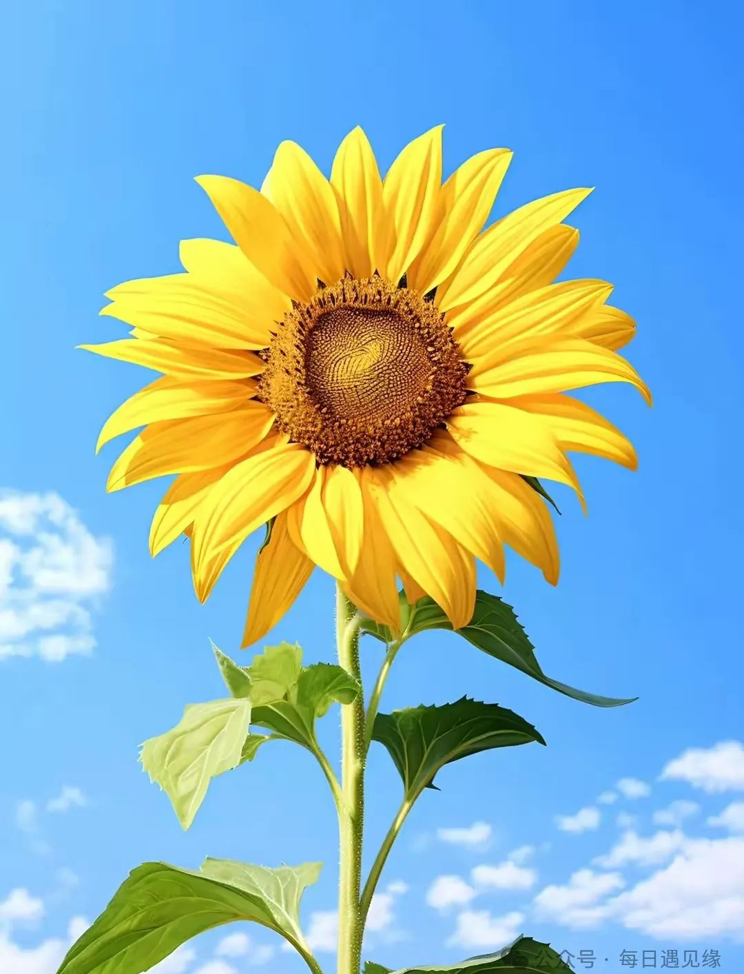 微信头像中的向日葵:传递好运与大吉的秘密使者