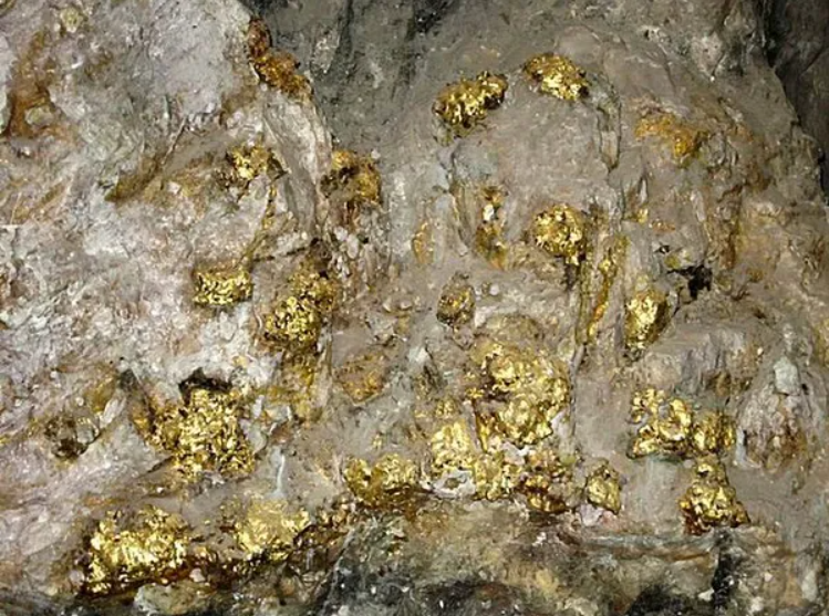 黄金矿石 鉴别方法图片