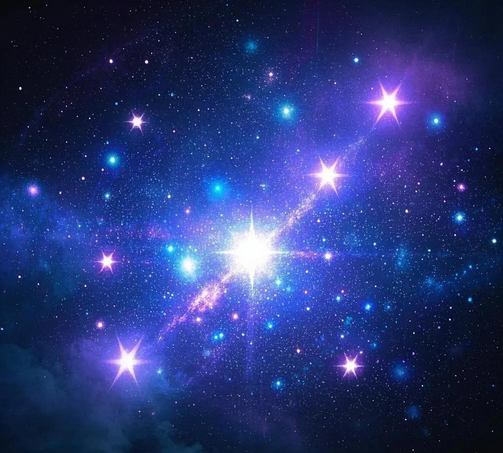 《晕染星辰:穿越时空的璀璨奇迹,点亮生命的宇宙之光!》